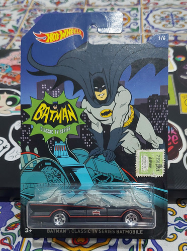 Hot Wheels Batman Classic Tv Series Batmobile Negro