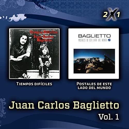 Juan Carlos Baglietto Tiempos Dificiles + Postales 2 Cd Emi