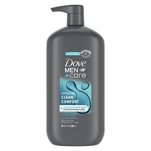 Dove Men+care Body And Face Wash Hydrating Clean Mw1zg