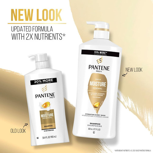 ChampĂș Y Mascarilla Para El Cabello Pantene Daily Moisture R