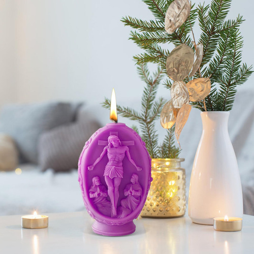 Molde De Silicona De Pascua Para Hacer Velas Molde De Decora