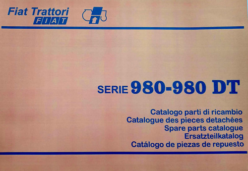 Manual Repuestos Tractor Fiat 980 980dt