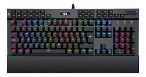 Teclado Gamer Redragon Yama K550 Español Latinoamérica Rgb