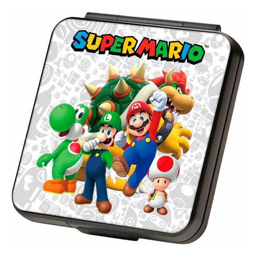 Estuche Portajuegos 12 Card Super Mario Gcc12sm