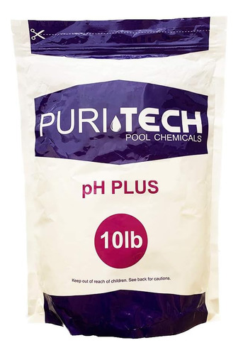 Chemicals Ph Plus 10lb Bolsa Resellable Para Piscinas Y Spas