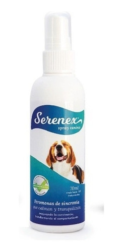 Serenex Para Perro Spray 70 Ml Regula El Stress Por Viajes