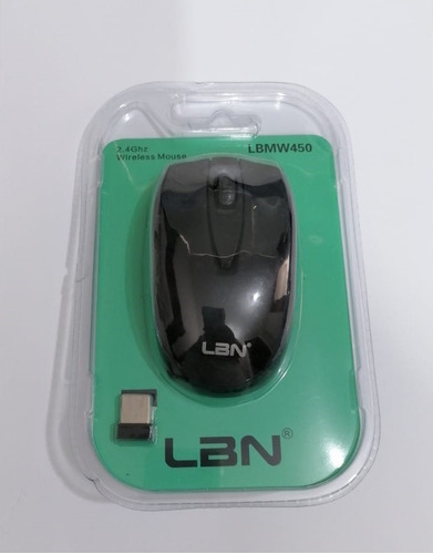 Mouse Lbn Para Notebook, Pc Inalámbrico Usb 2.4ghz