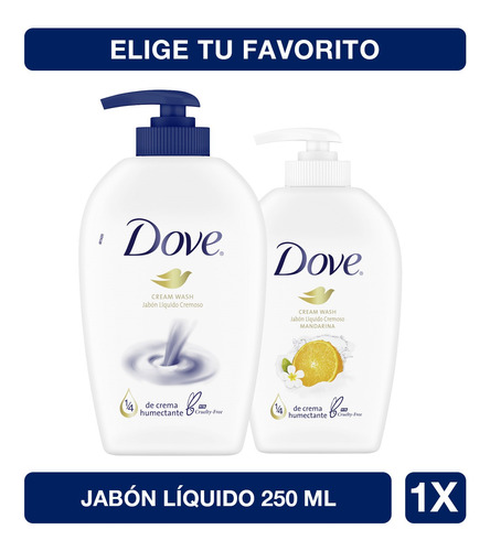 Dove Jabón Líquido Bump 250ml