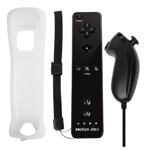 Joystick Wii Control Wii Wiimote Mando Wii + Nunchuk 