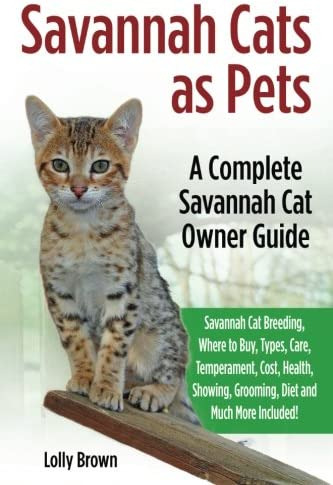 Libro: Savannah Cats As Pets: Savannah Cat Breeding, Where A