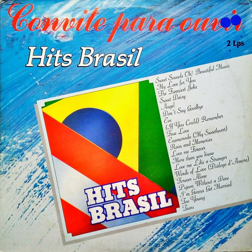 Convite Para Ouvir Hits Brasil  Lp Album Duplo Rge 1990 1841