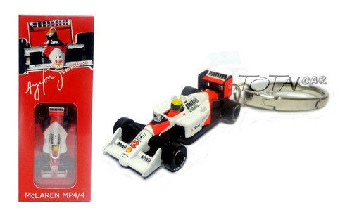 Chaveiro Mclaren Ayrton Senna Formula 1 F1 Metal Mclaren