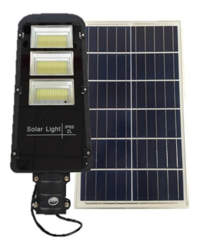 Lámpara Led Para Poste Con Panel Solar 180w
