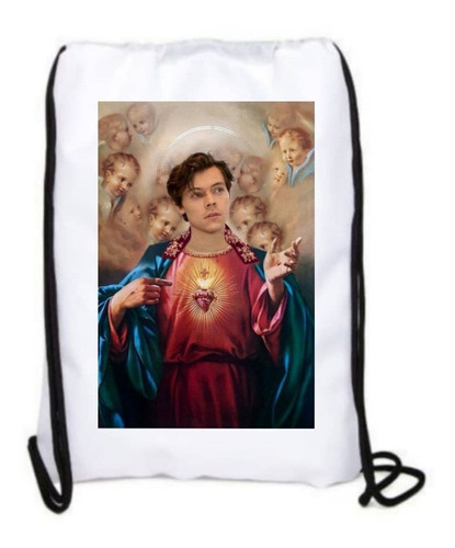 Tulas Mochilas Harry Styles God Dios Tm009