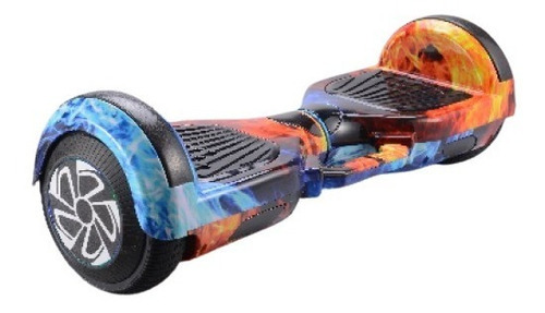 Skate Electrico Patineta Hoverboard Color Fuego