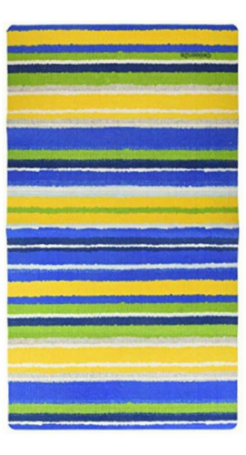 Drymate Stripe Bath & Grooming Mat For Dogs, 16 X 28