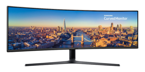 Monitor gamer curvo Samsung C49J890DKU led 49" negro 100V/240V