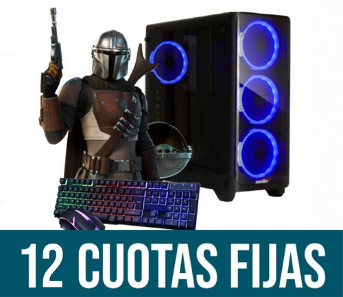 Imagen 1 de 7 de Pc Armada Gamer Amd Ryzen 7 5700g Vega 7 8gb 1tb A520 Kit !