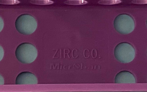 2 Estojos Perfurado P Esterilização De Instrumental - Zirc (Usado)