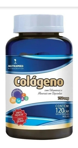 Colágeno Hidrolizado 750mg + Vitaminas C-a-e-zinc Selenio 