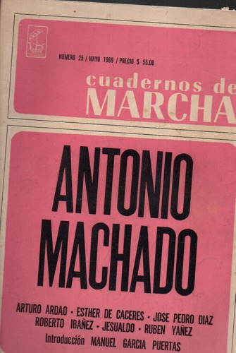 Cuaderno De Marcha 25 Antonio Machado 