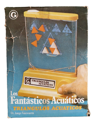 Juego Los Fantásticos Acuáticos Triangulos Acuáticos Tomy 70 (Usado)