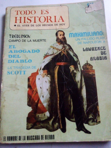 Revista Antigua 1976 Todo Es Historia Treblinka Lawrence De