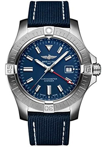 Reloj Breitling Avenger Automatic Gmt 45 Para Hombre