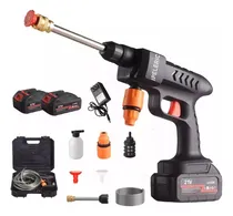 Comprar Hidrolavadora Inalámbrica Pistola Para Portatil Eléctrica Con 2 Baterías Ipeleric Sy-05-kj 550w Lavado Autos Herramientas Limpieza Negro
