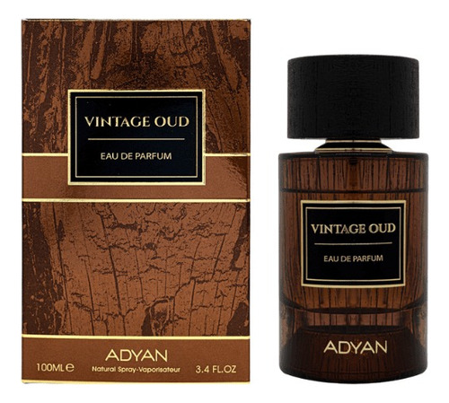 Perfume Vintage Oud 100ml Edp By Adyan For Men Original 