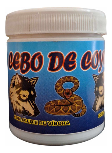 Pomada Cebo De Coyote Con Aceito De Víbora Terapia 125 Gr 