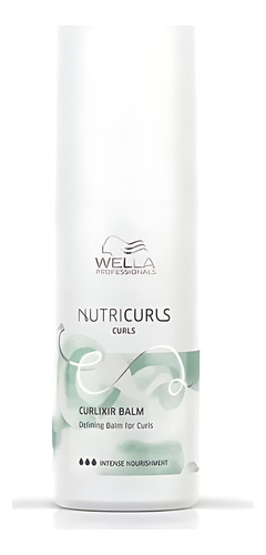 Crema De Peinar Curlixir Wella Nutricurls