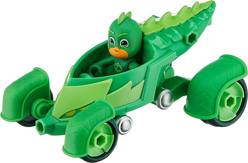 Pj Máscaras Juguete Preescolar Gekko-mobile, Coche Gekko Con