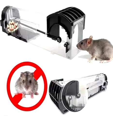 Trampa Tipo Túnel Inteligente Rata Roedores Ratones