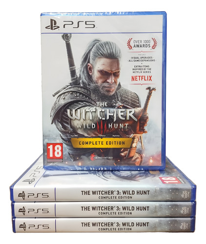The Witcher 3 Complete Edition Ps5 Fisico Lacrado