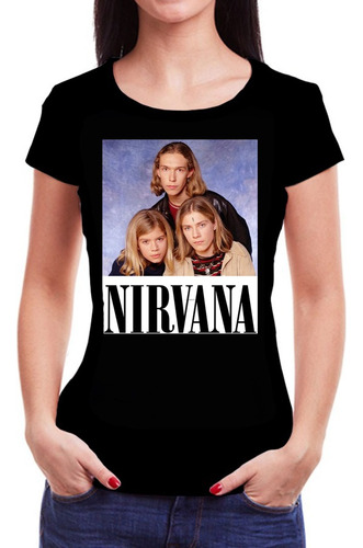 Promoção - Camiseta Feminina Nirvana Hanson -  100% Algodão
