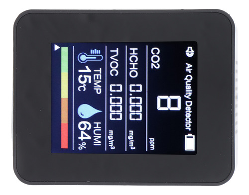 Detector De Calidad Del Aire: Evaluación Ambiental 5 En 1