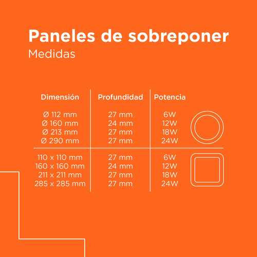 Plafón Led Sobreponer Negro Cuadrado 6w Black+decker Negro Luz Cálida X20
