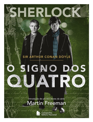 Sherlock - O signo dos quatro, de Doyle, Arthur Conan. Companhia Editora Nacional, capa mole em português, 2014
