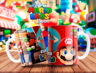 Tazas Personalizadas Mario Bross