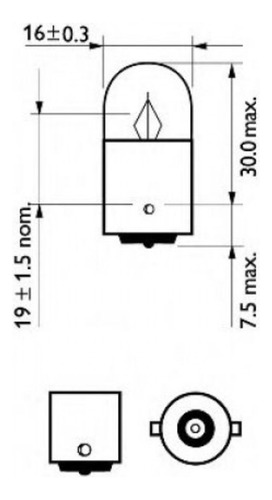 Lampada Standard Gol Copa 1.6 Mi Total Flex 8v 4p 2006 2007