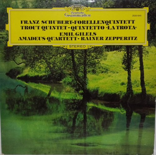 Franz Schubert - Forellenquintett  Trout Quintet Lp