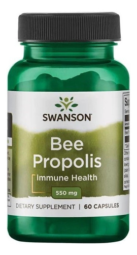 Propoleo De Abeja Bee Propolis 60 Caps 550mg Sistema Inmune