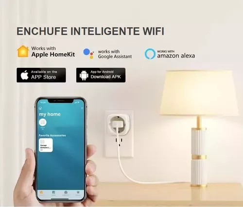 Enchufe Inteligente Smart Plug Wifi Apple Homekit Alexa Goog