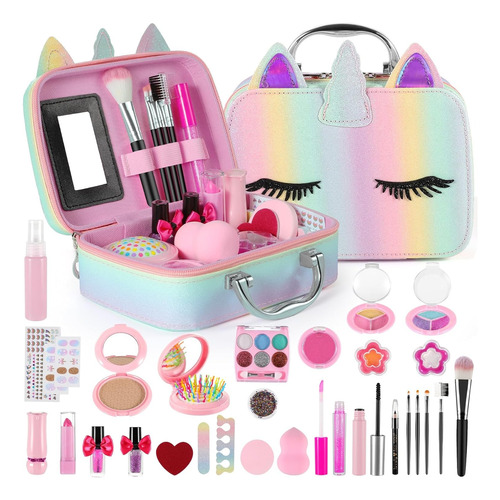 Kit De Maquillaje De Unicornio Para Niñas