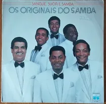 Comprar Lp - Originais Do Samba - Sangue Suor E Samba - 1989