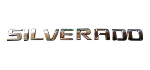 Emblema Letras Cromadas Silverado 2010 2012 2013 2014 2015