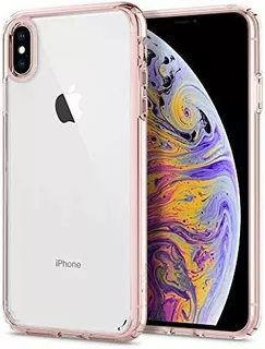 Funda Spigen Ultra Hybrid Para iPhone XS Max Rose Cristal