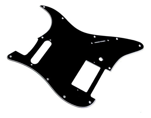 Golpeador De Guitarra Ply Black Para Fender Hs Single Strat