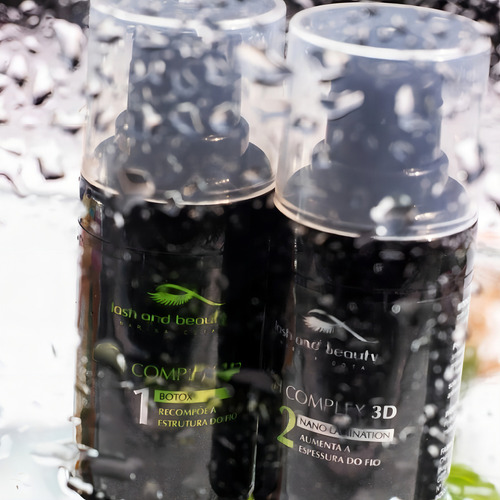 Kit Lash Complex 3d Passos 1 E 2 15ml Cada